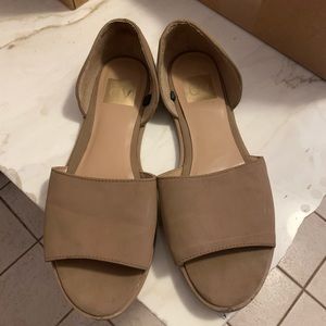 Dolce Vita Open-toe Flats, Sz 8
